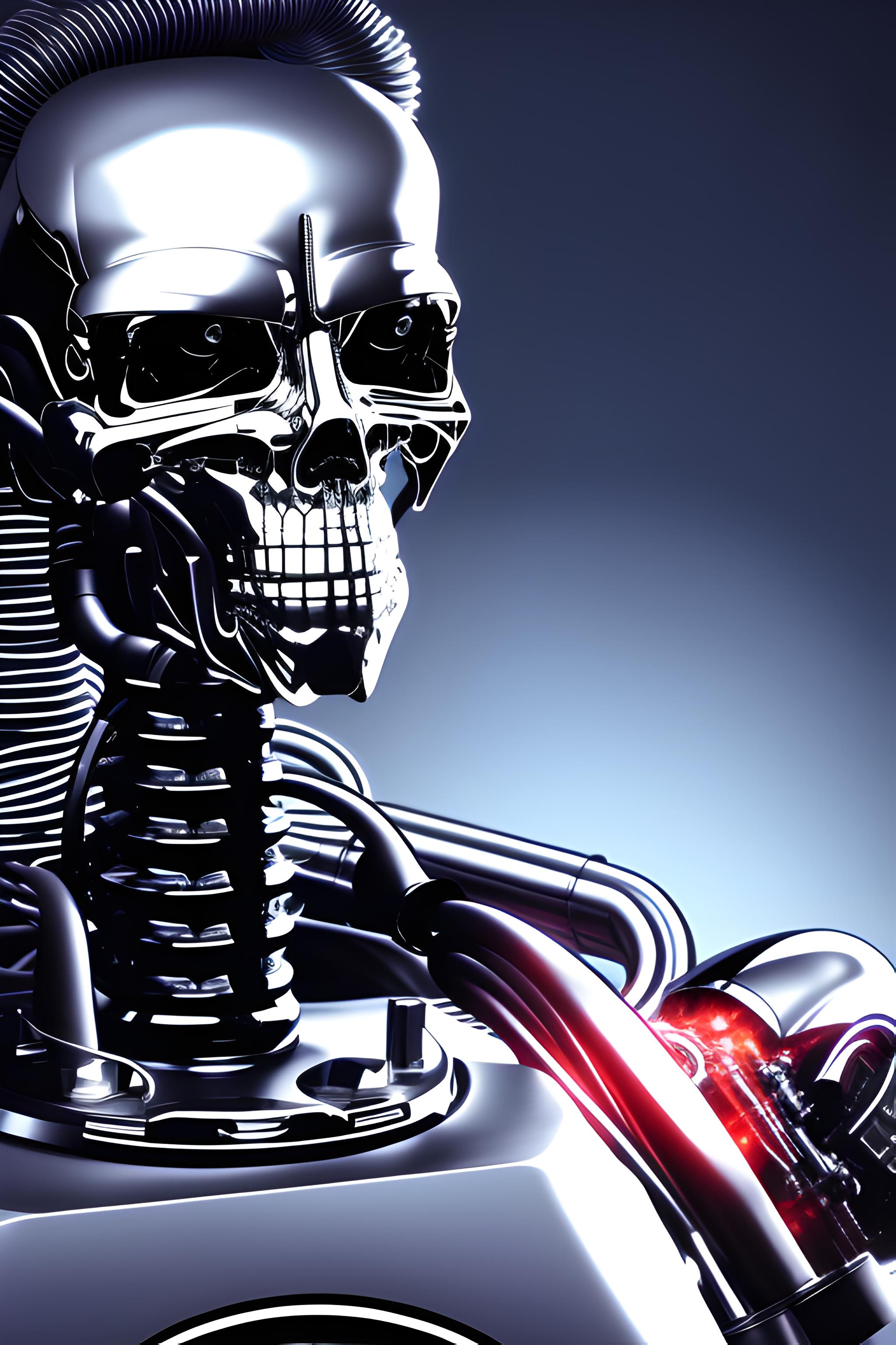 Terminator ciemne kolory 